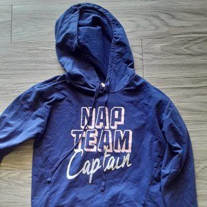 Rebellious One NAP TEAM CAPTAIN Hoodie Womens Size L